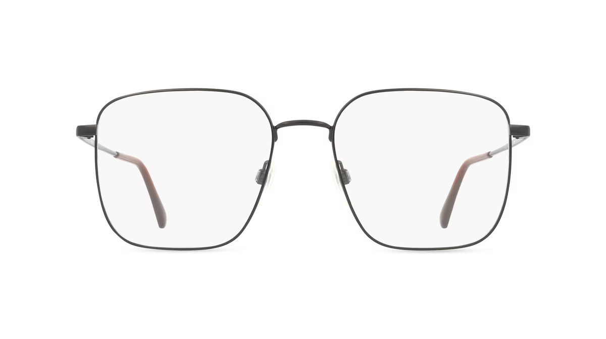Fielmann MC 644 FA MASON Korrektionsbrille, Vollrand, Quadratisch, Edelstahl, Herren, schwarz - Bild 1