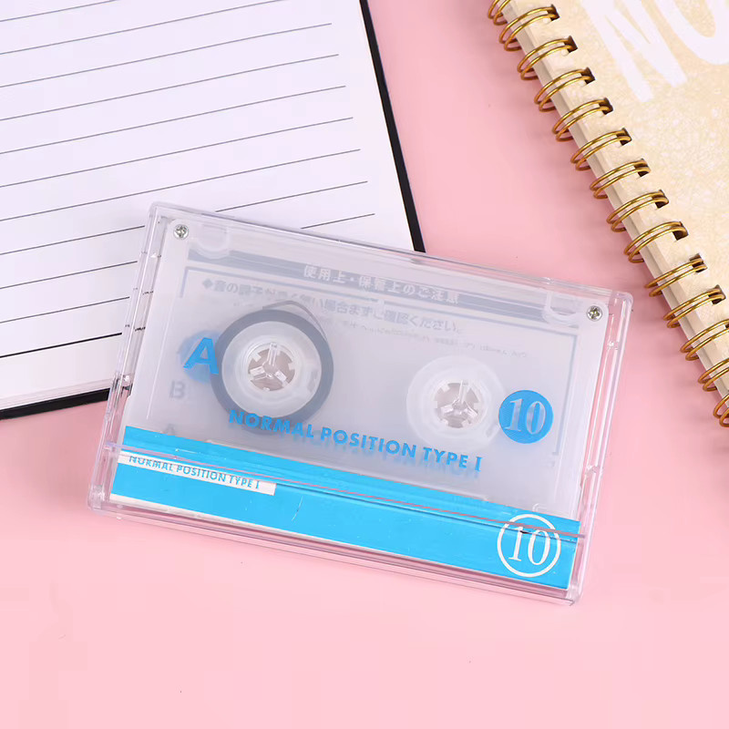 Standard-Kassette leer für Audioaufnahmen von Sprache und Musik mit 10 Minuten Magnetband-Kapazität - Bild 2