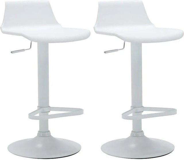 Barhocker Calas von Vente-unique in Weiß - Bild 1
