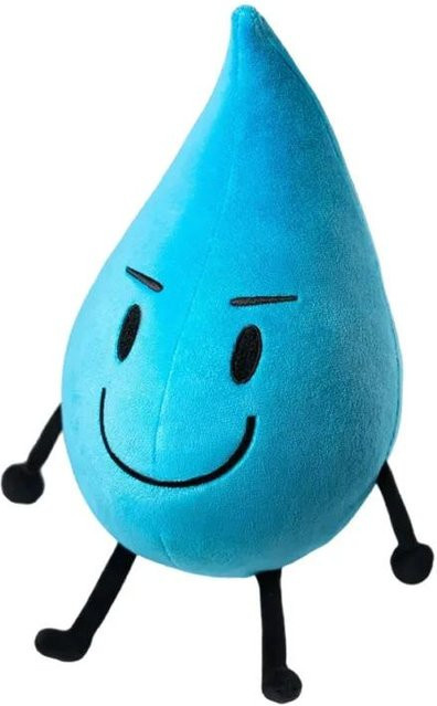 BFDI Plüschtier, Zeichentrickfigur, Blau, ab 18 Jahre - Bild 1