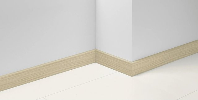Parador Sockelleiste SL 18 Eiche D059 in Braun und Beige mit Kabelkanal, H x B x T: 70 mm x 17 mm x 2200 mm - Bild 1