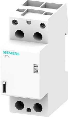 Siemens Fernschalter für Hutschiene 5TT4475-2, 1 Schließer, 1 Öffner, 400 V, 63 A, Weiß - Bild 1