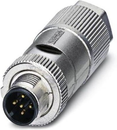 Phoenix Contact 1413991 Sensor-Aktor-Steckverbinder Stecker gerade, 5-polig, silber - Bild 1