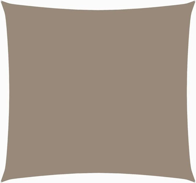 Furnicato Sonnensegel aus Oxford-Gewebe quadratisch in Taupe, B/T: 45 x 45 m - Bild 1