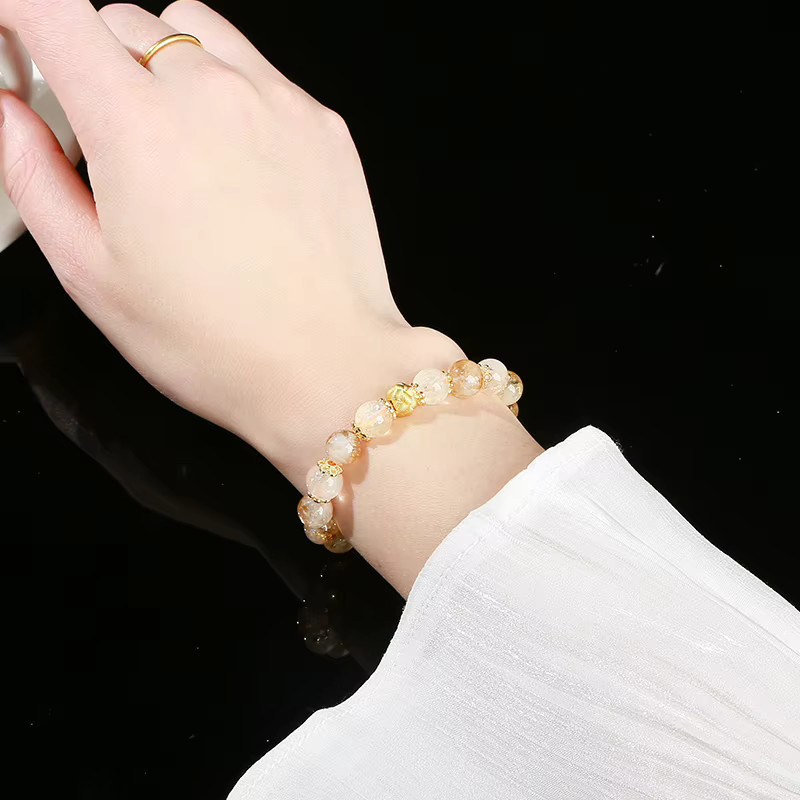 Armband Kupfer, Gold, Kristall, Damen - Bild 4