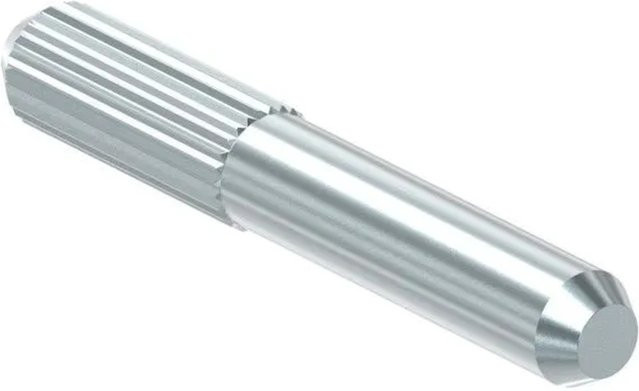 FeNau Verbindungsstift aus Edelstahl in Silber für Laufschiene, Durchmesser: 20 mm - Bild 1