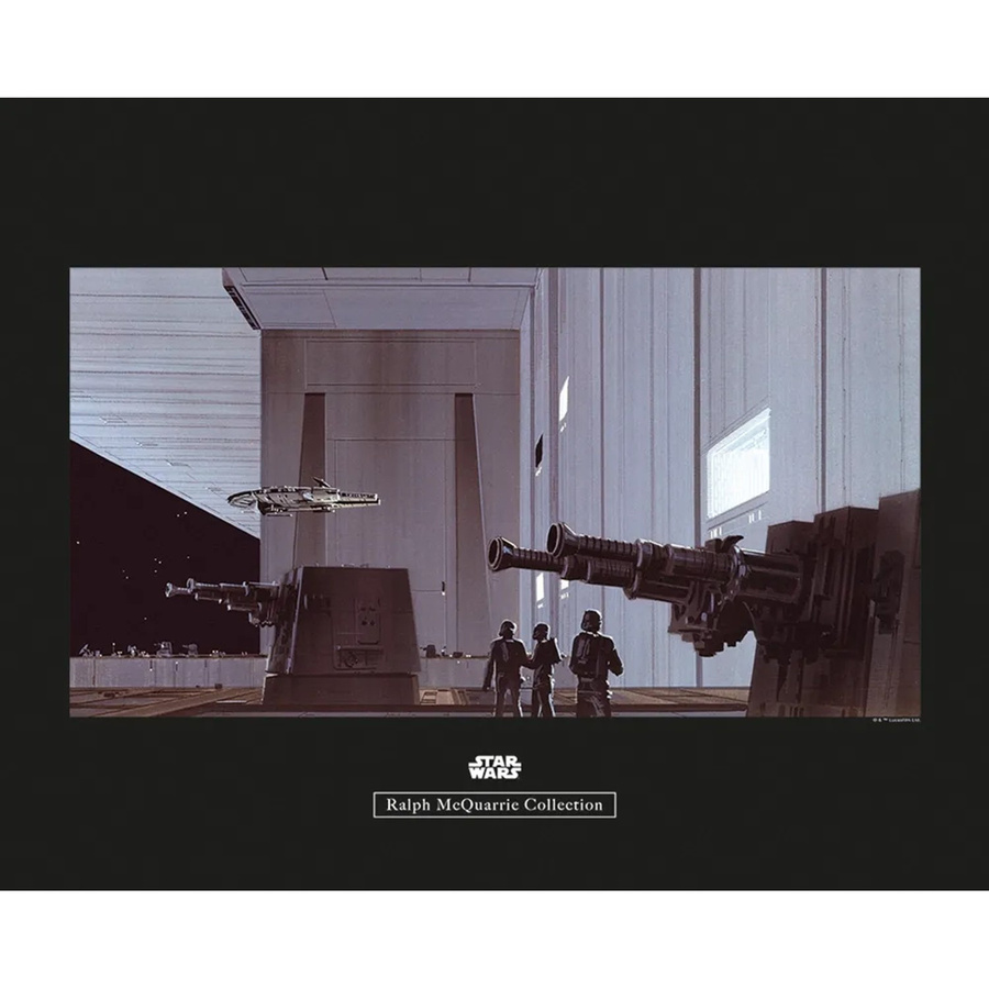 Komar Wandbild Star Wars Hangar, Multicolor, Breite: 50 cm, Höhe: 40 cm - Bild 2