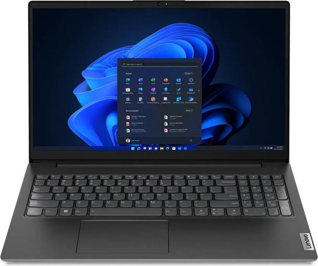 Lenovo V15-ABP G4 Notebook in Schwarz mit 15,6 Zoll Display, AMD Ryzen 5-7430U, 16GB RAM, 512GB SSD, Windows, QWERTZ DE - Bild 1
