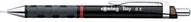 rotring Tikky Druckbleistift 0,5 mm in Rot und Schwarz mit ISO-Kennzeichnung - Bild 1