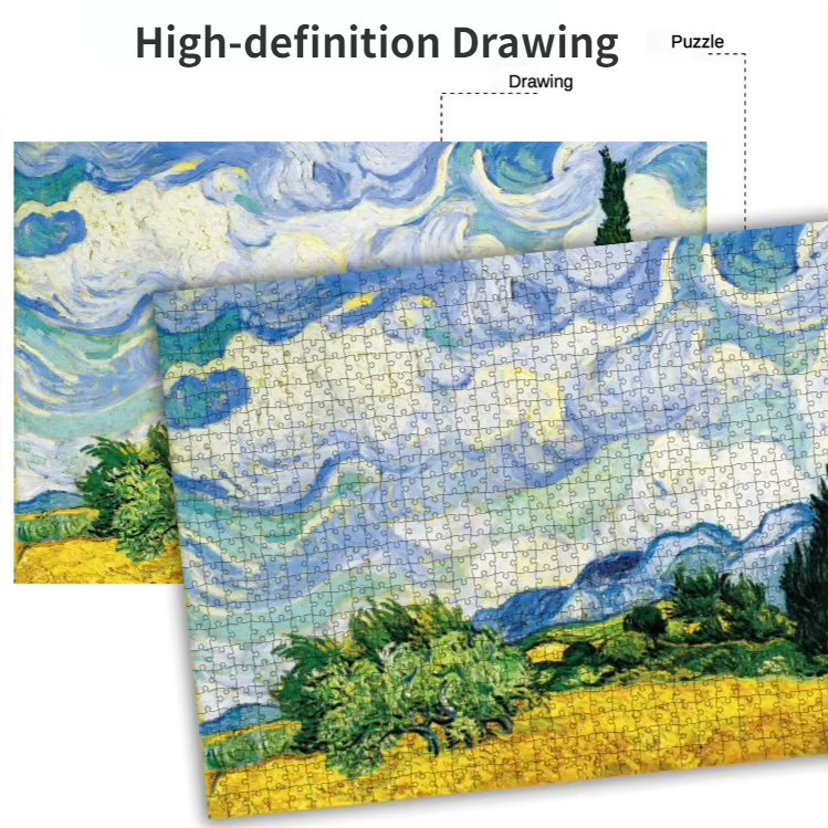 Maxrenard Van-Gogh-Puzzle, 1000 Teile - Bild 2