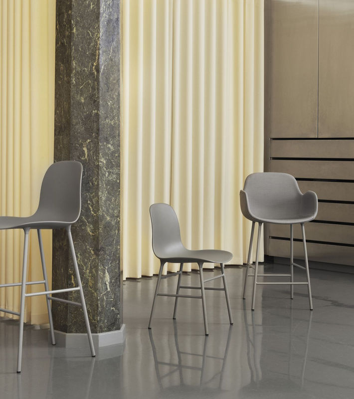 Normann Copenhagen Form Barstuhl aus Stahl in Grey - Bild 3
