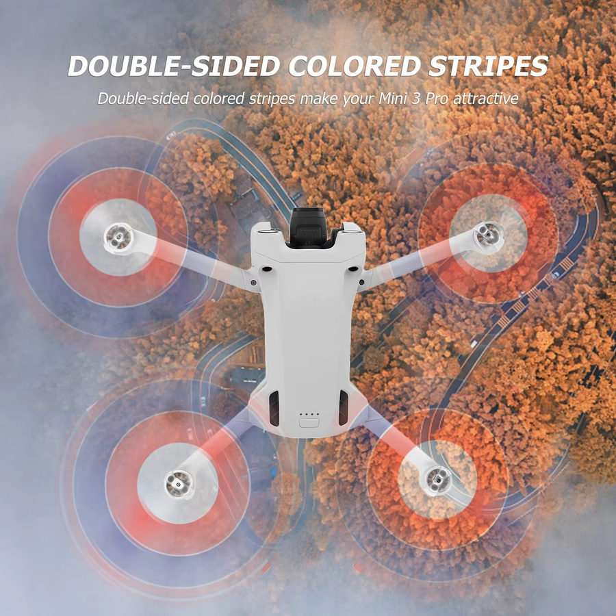 8 Stück Ersatz-Drohnenpropellerblätter für DJI Mini 3 Pro in Silber - Bild 3