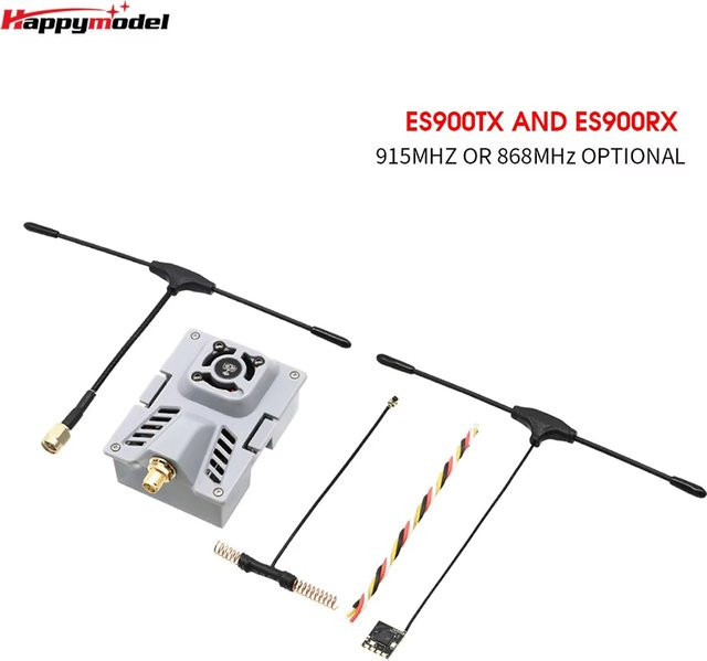 Happymodel ELRS Combo Kit mit ES900RX Empfänger und ES900TX Modul 915 MHz ExpressLRS für RC FPV Long Range Racing Drohnen - Bild 1