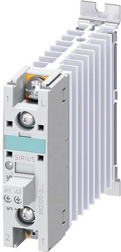 Siemens Halbleiterschütz 3RF2320-3AA02 Nullspannungsschaltend 1 Schließer 20A Grau - Bild 1