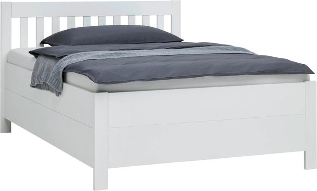 Mömax Stauraumbett Nizza Weiß mit Schubladen B/T/H: 140 x 200 cm - Bild 1