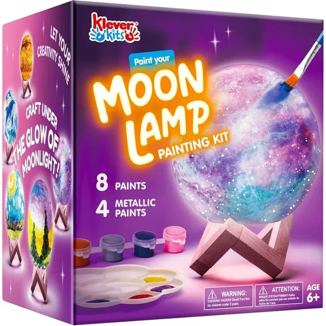 JOYFY Home DIY Mond Nachtlicht, Weltraum, Bunt, Nicht für Kinder unter 3 Jahren - Bild 1