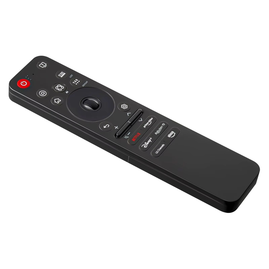 LG MR25GA Magic Remote Fernbedienung in Schwarz mit AI Voice, Motion Pointer und Alexa Kompatibilität für LG Fernseher Modelljahr 2025 - Bild 3