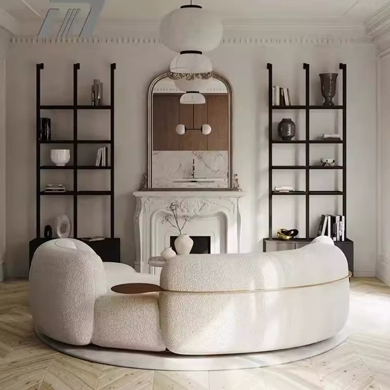 Minimalistisches Futon Cloud Schnittsofa von DUTRIEUX in Weiß für Wohnzimmer, Schlafzimmer oder Garten - Bild 3
