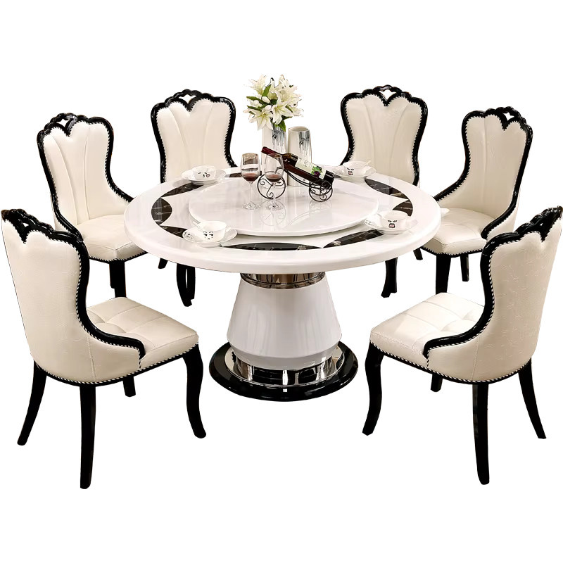 DUTRIEUX Runde Esstisch Konsole im Glamour-Design - Bild 6