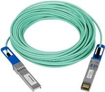 Netgear 10GBase SFP+ zu SFP+ Glasfaser Direktanschlusskabel aktiv, Farbe: grün, Länge: 15,0 m - Bild 1