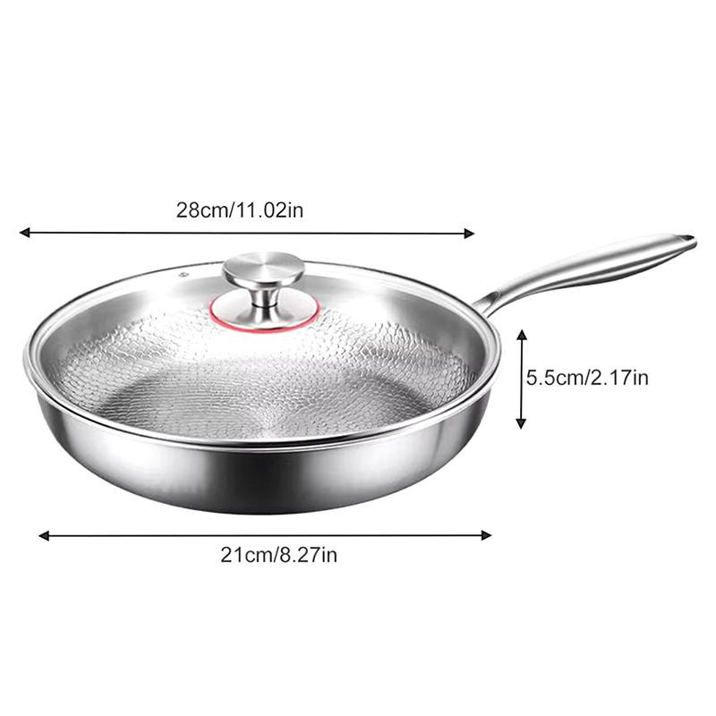 Ringing Plains Titanium Nutri-Pfanne Pro mit Deckel, silber, B/T/H: 28 x 21 x 5,5 cm - Bild 4