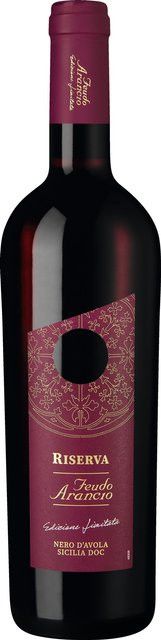 Feudo Arancio Nero d'Avola Rotwein, Sizilien, 2021, halbtrocken, 0,75 l - Bild 1