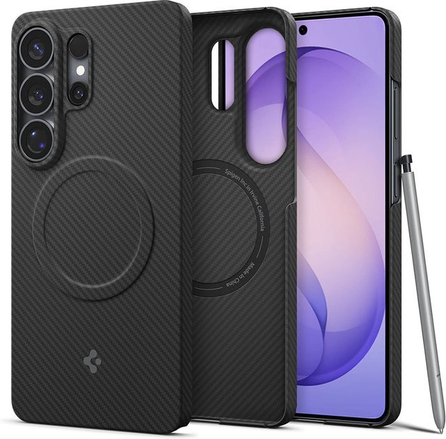 Spigen Air Skin MagSafe Schutzhülle für Samsung Galaxy S26 Ultra in Schwarz - Bild 1