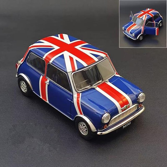 Linyi toy car Morris Mini Minor Cooper 1959, Modellauto, 1:18, Metall, ab 18 Jahren - Bild 1