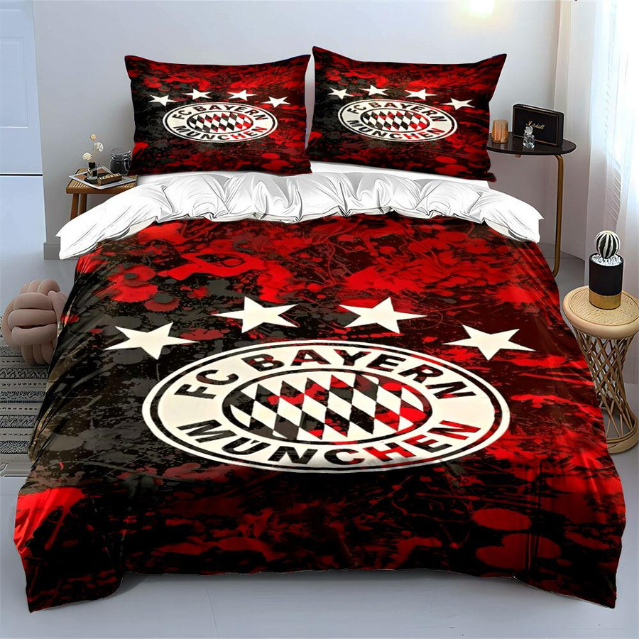 Cozy Silk Bettwäsche-Set FC Bayern München mit Logo-Print, B/H: 135 x 200 cm - Bild 4