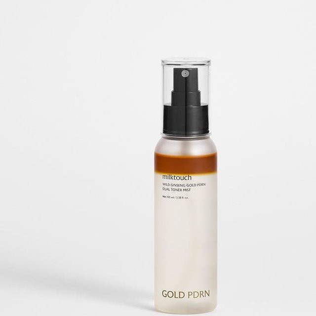 MILK TOUCH Wild Ginseng Gold PDRN Dual Toner Mist, 100 ml, Unisex - Bild 1