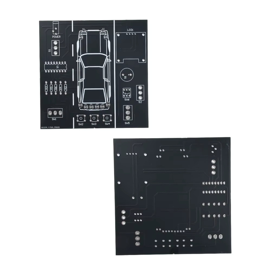 diymore DIY Elektronik-Lötübungsset Auto-Fahrsimulator-Kit mit DC 5V Stromanschluss 3,5x1,35mm in Schwarz - Bild 3