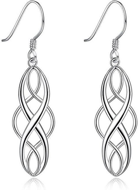 Yiran Jewelry Hängeohrringe, Kupfer, Weiß, Damen - Bild 1