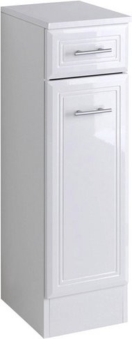 HELD MÖBEL Unterschrank Neapel in Weiss Hochglanz, B/H/T: 25 x 84 x 35 cm - Bild 1
