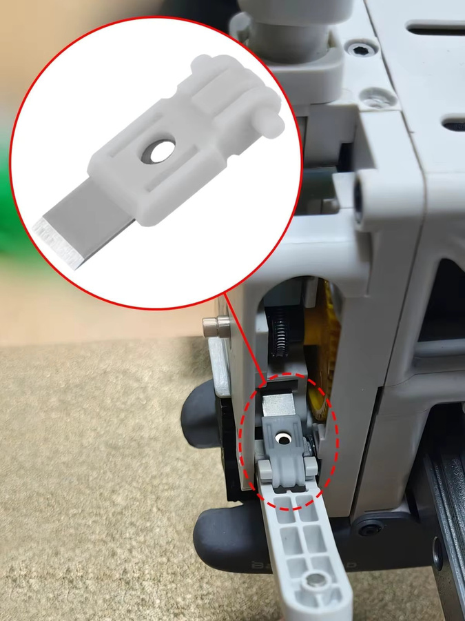 3-teiliger Ersatz-Filamentschneider für Bambulab A1, P1 und X1 Serie 3D-Drucker zur Vermeidung von Filamentstauungen - Bild 4