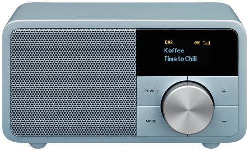 Sangean DDR-7 Mini Tischradio mit DAB+, UKW, Bluetooth und AUX in Türkis - Bild 1