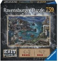 EXIT Puzzle Das Fischerdorf von Ravensburger - Bild 1