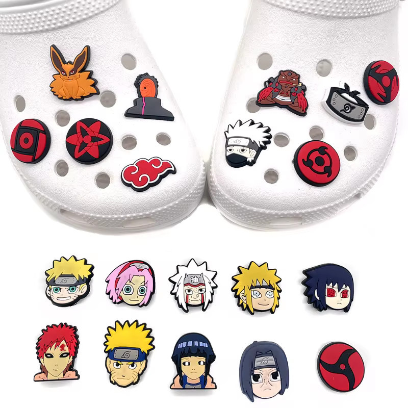 Bandai Schuhcharms-Set, 20-teilig, PVC, Anime-Cartoon-Figuren - Bild 2