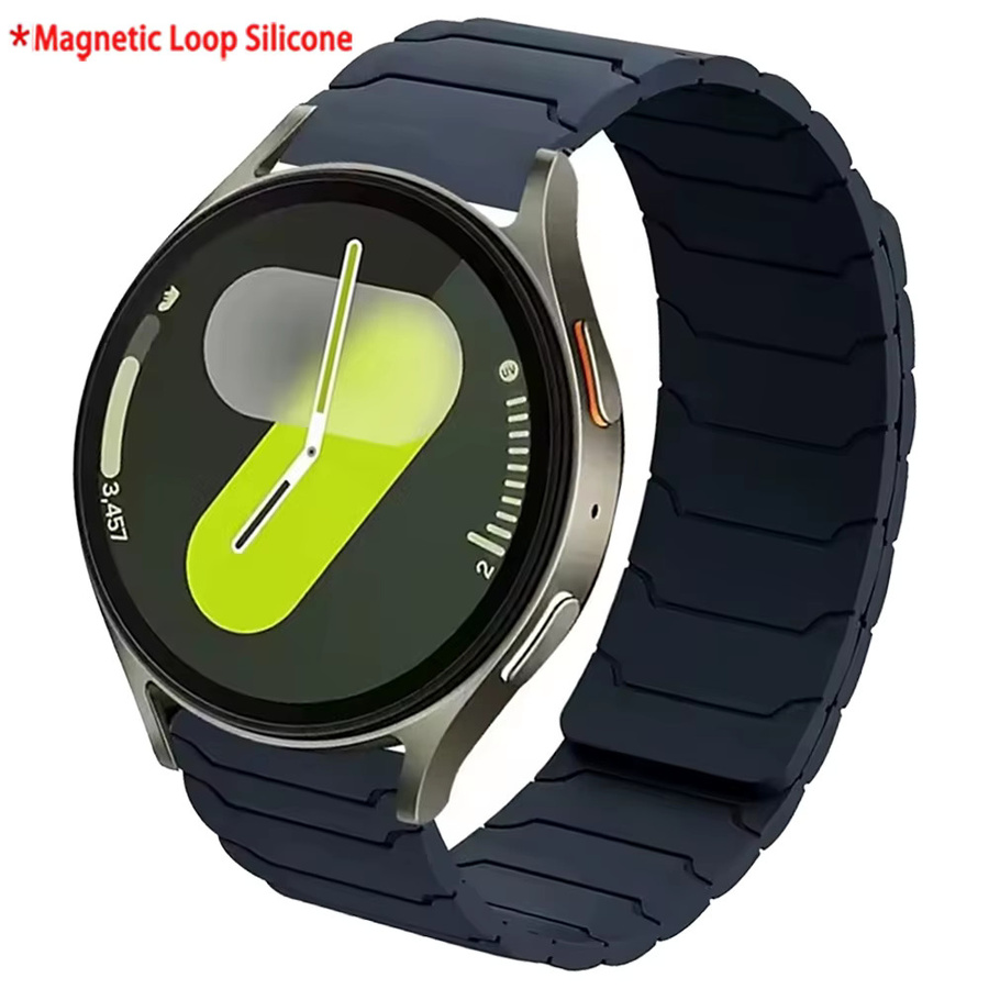 Samsung Uhrenarmband Silikon, Magnetband, 22 mm, 20 mm, multicolor - Bild 5