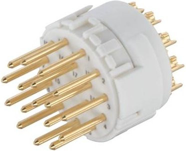 HARTING M23 Einsatz 09151172602 in Weiß mit 17 Polen aus Kunststoff - Bild 1