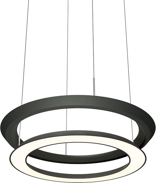 Oligo Yano LED-Pendelleuchte in Schwarz matt mit Tunable White (2200K - 5000K), dimmbar via Casambi, Bluetooth und Sprachsteuerung - Bild 1