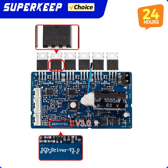 Xiaomi Controller Hauptplatine ESC Schalttafel V3.0 für Elektroroller M365 1s Essential Pro Pro 2 in Blau - Bild 1