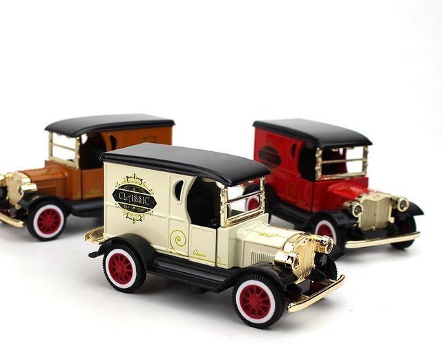 Yiran toy Ford Vintage Retro-Legierungsauto Metall 1-teiliges Set - Bild 1