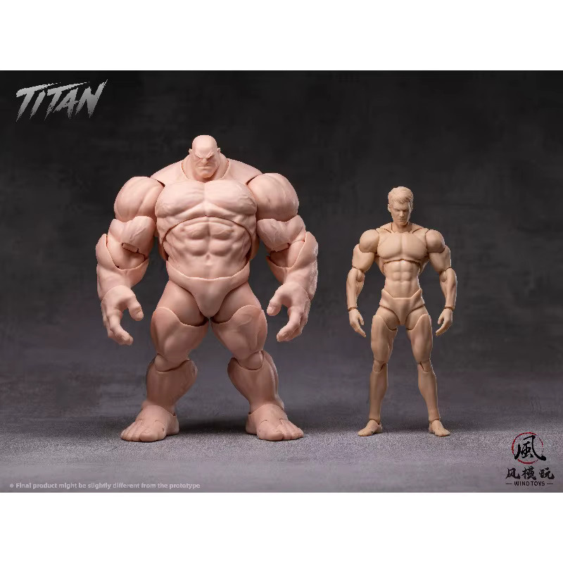 Wind Toys Titan 1/12 Super Artikulierter Muskulöser Männlicher Rohkörper, Actionfigur - Bild 3
