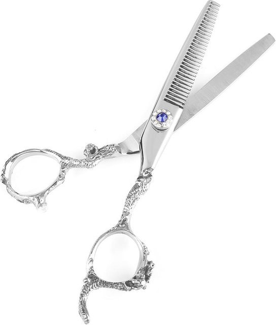 DIYelecs Haarschneide Ausdünnschere, Silber, Unisex - Bild 1