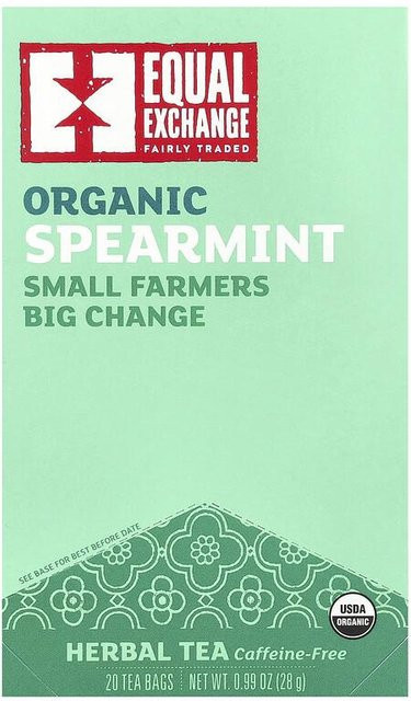 Equal Exchange Kräutertee Bio-Minze koffeinfrei Beutel 20 x 28 g - Bild 1