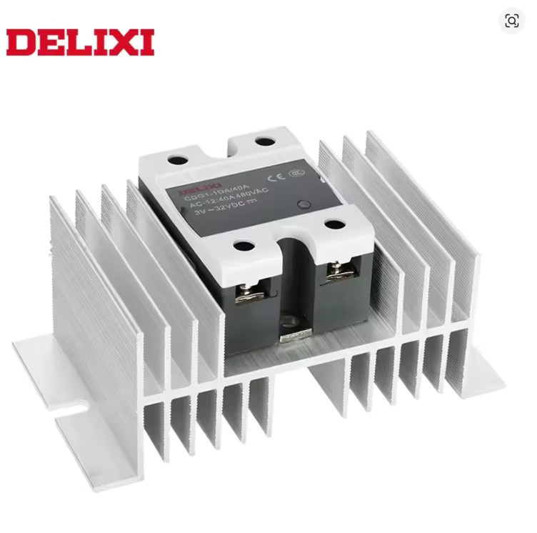 Delixi Halbleiterrelais SSR einphasig DC-Steuerung AC CDG11DA120A - Bild 4