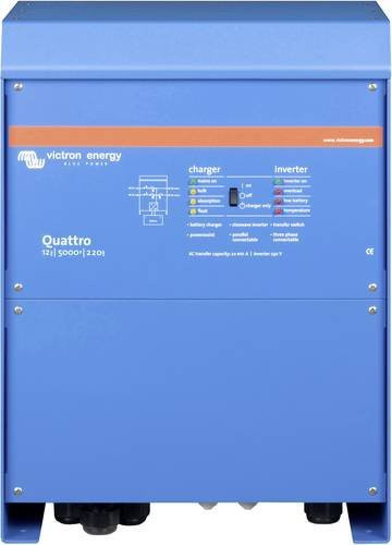 Victron Energy Wechselrichter Blue 8000 VA 24 V/DC - 230 V/AC - Bild 1