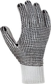 TEXXOR Strickhandschuhe beidseitig genoppt aus PES in Größe XXL - Bild 1