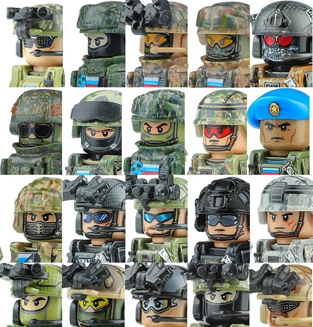Semalam Militär Spezialeinheiten SWAT Angriffssoldat Figur, Einzelfigur - Bild 1