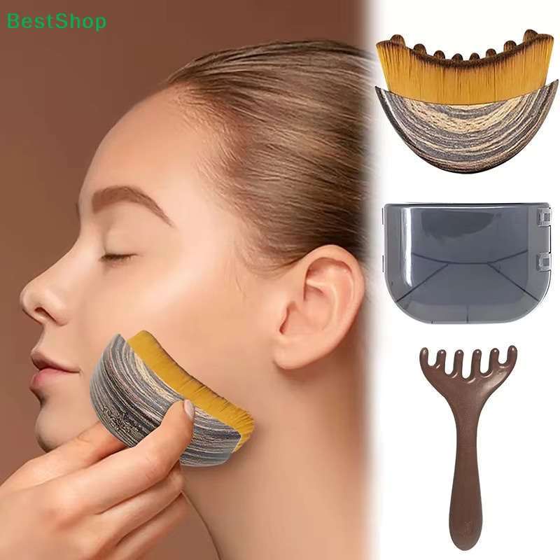 JETTING Gesichtskonturierende Lymphmassagebürste, Unisex - Bild 2